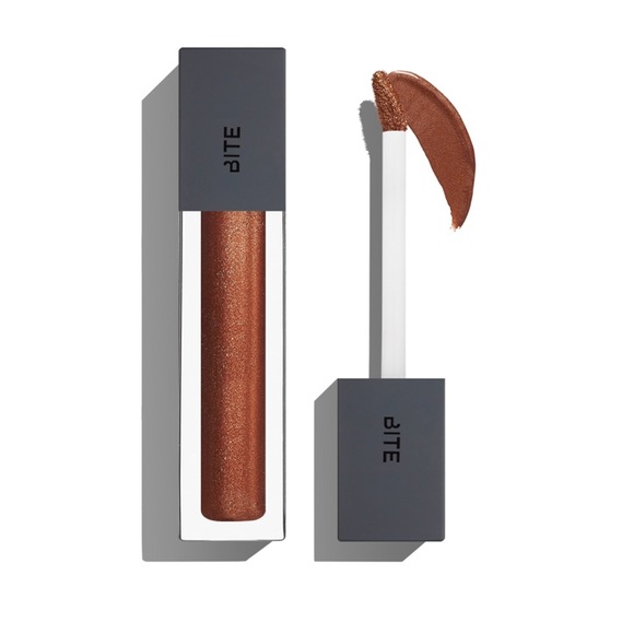 BNIB Bite Beauty Bronze Beauty Prismatic Lip Gloss - Picture 2 of 4